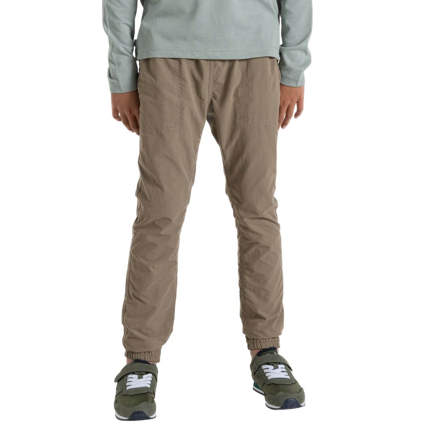 Craghoppers Kids Pinzon Nosilife Trousers - Pebble - 5-6 Years - Pebble - 100% Recycled Polyamide