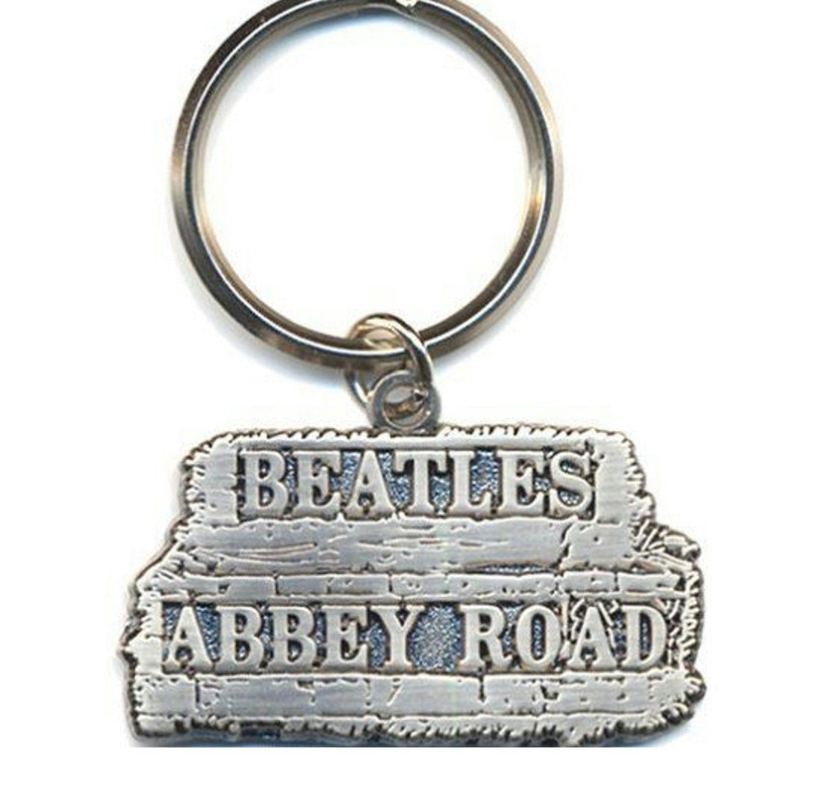 Paradiso Clothing The Beatles Keyring Abbey Road Sign Keychain