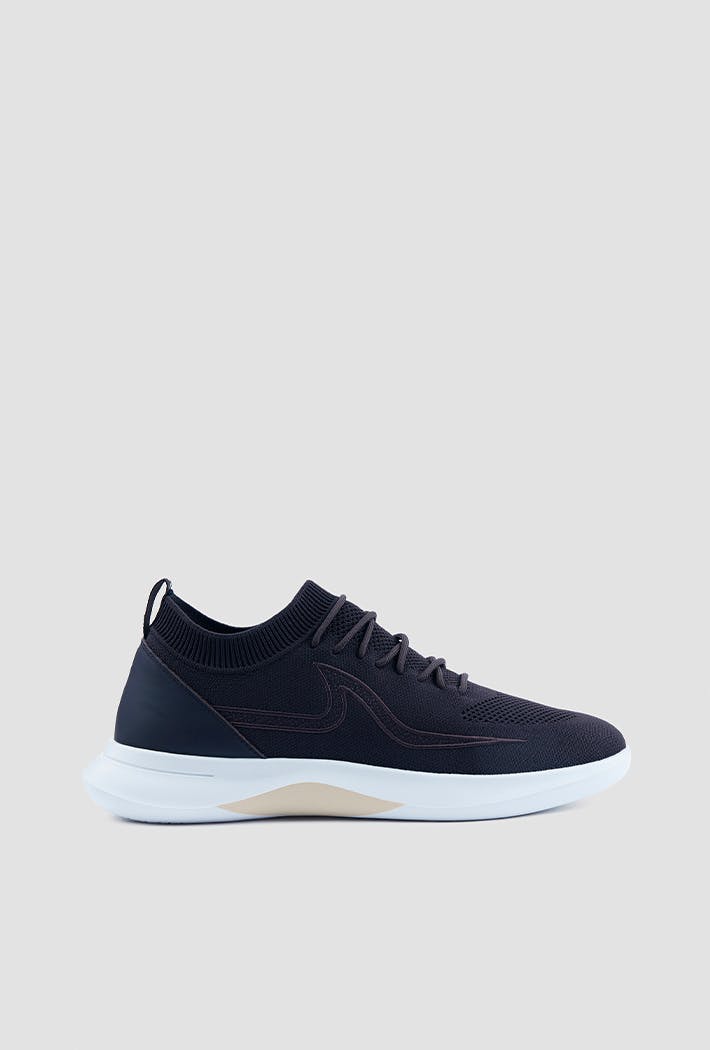 PAUL & SHARK Aqua Slip-On Sneakers for Men in Navy, Size 45 - Image 4