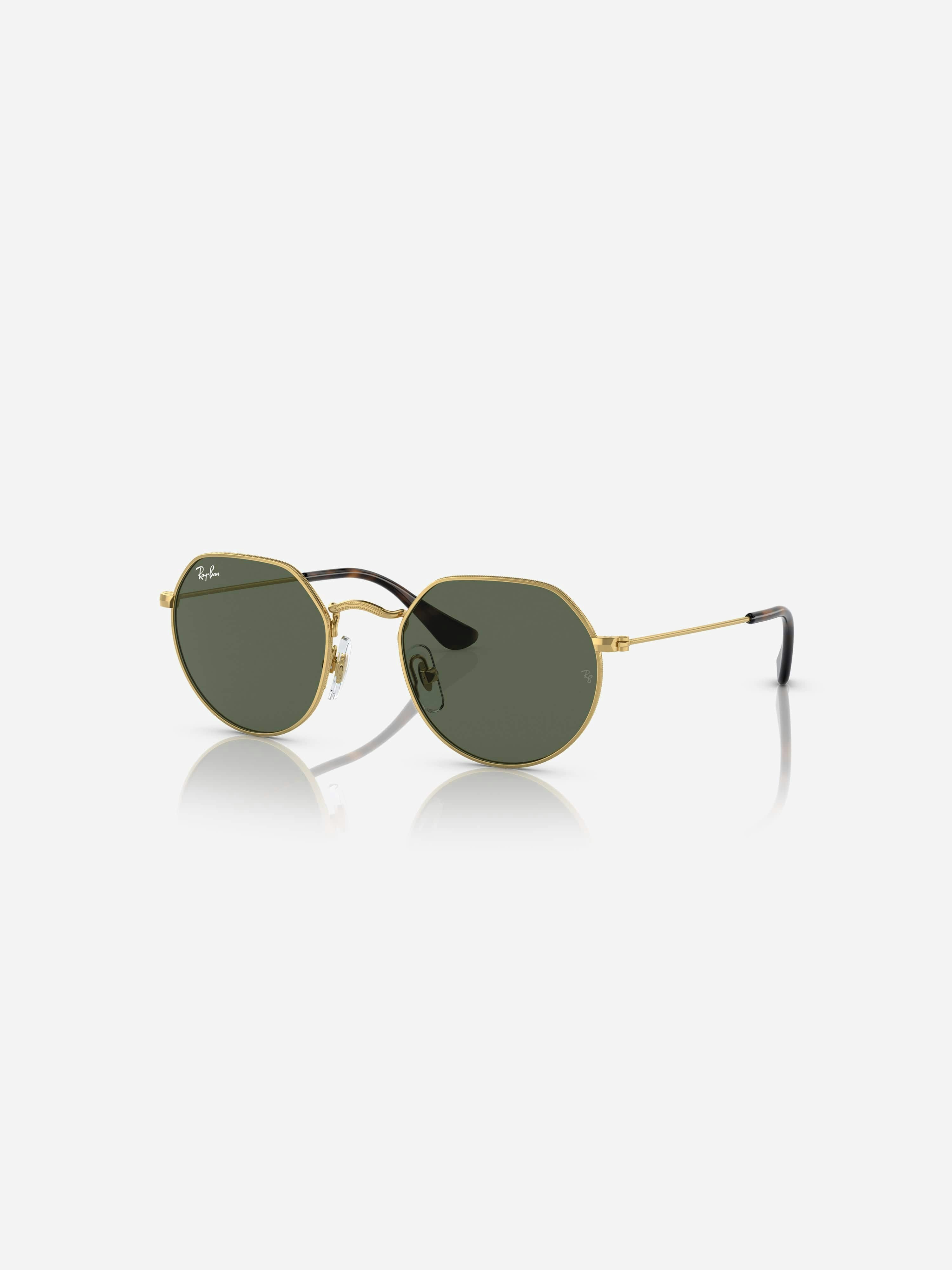 Ray-Ban Boys Gold Kids Junior Jack Sunglasses In - 11 - 13 Yrs