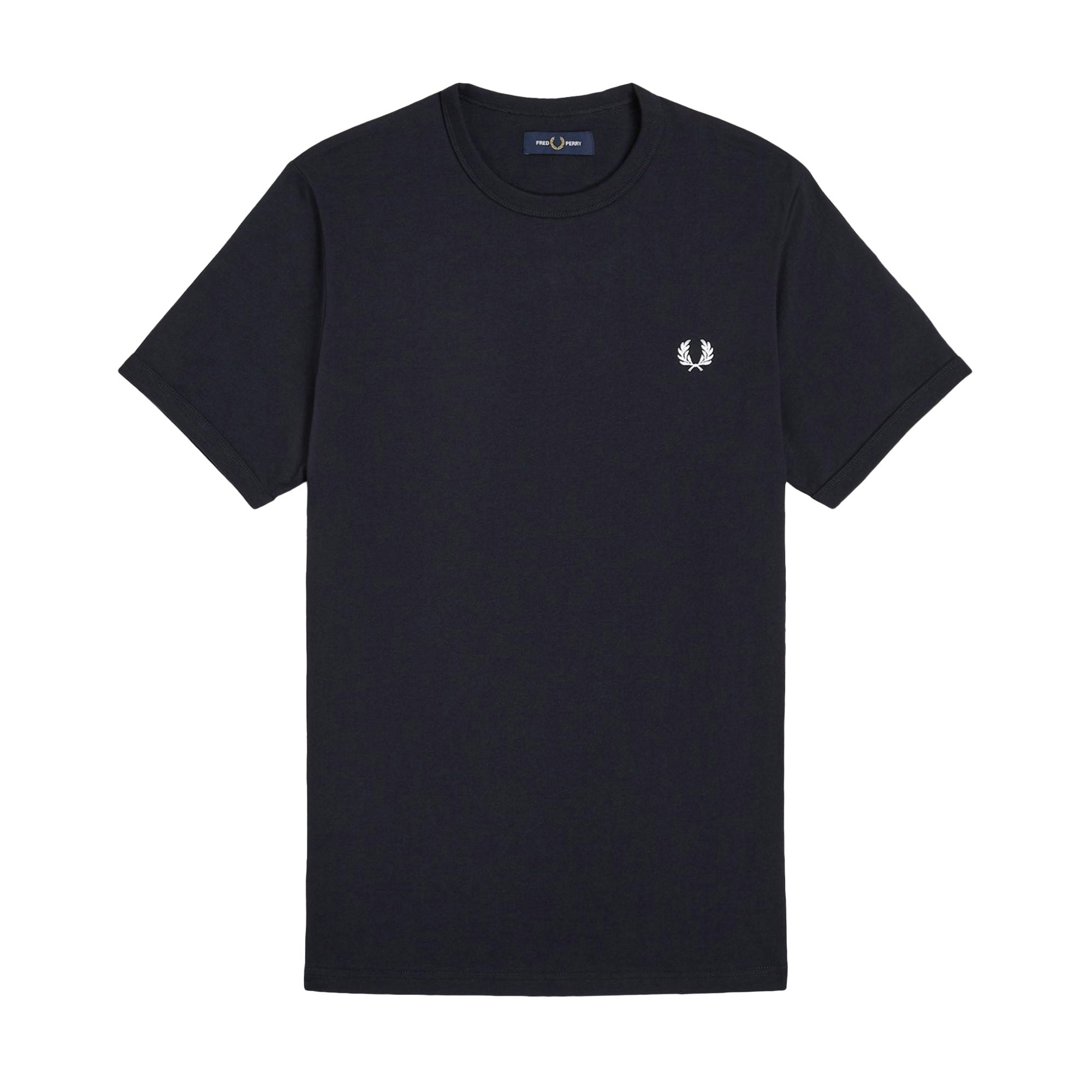 Fred Perry Ringer T-Shirt Navy - Xxl