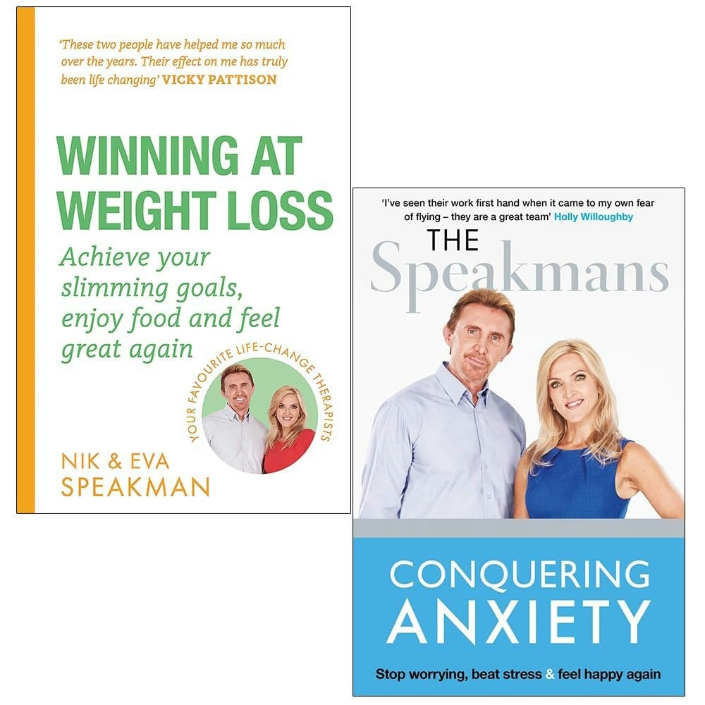 Winning at Weight, Conquering Anxiety 2 Books Set By Nik & Eva Speakman PB NEW - Image 9