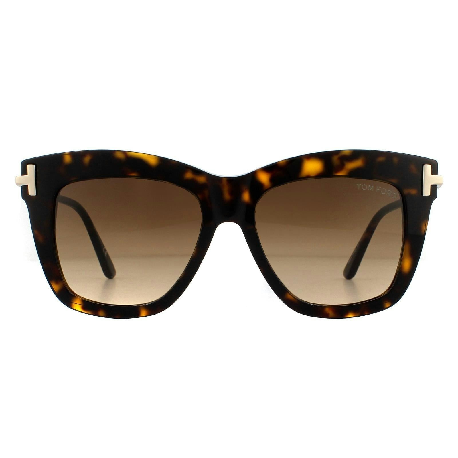Tom Ford Women's Dark Dasha Ft0822 Havana Sunglasses