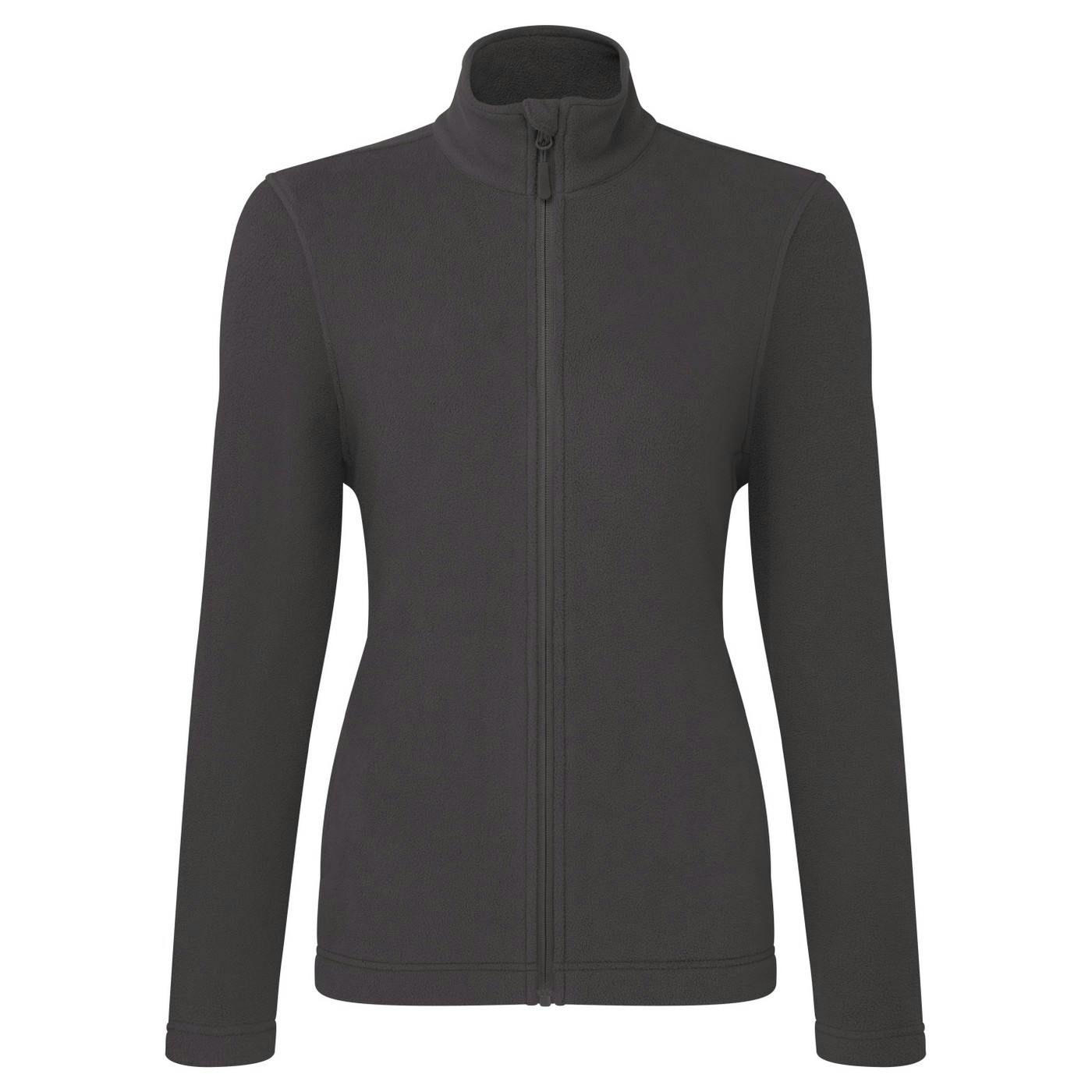 Premier Womens/Ladies Recyclight Full Zip Fleece Jacket (Dark Grey) - Size Large - Image 3