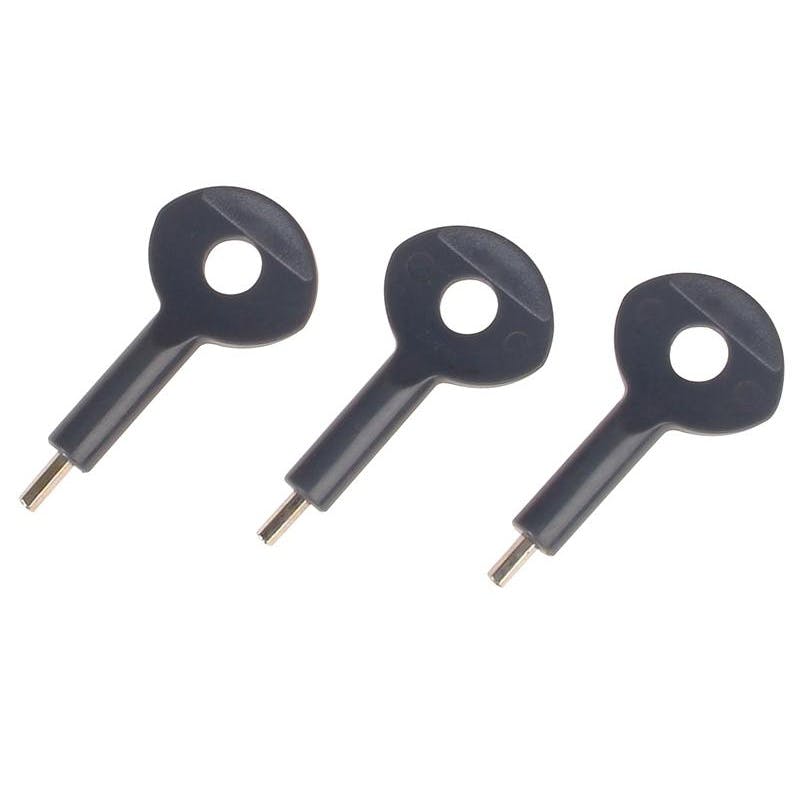 Rackhams P130 Window Lock Hexagon Keys Pack Of 3 - Multi Colour - One Size - Multi Colour