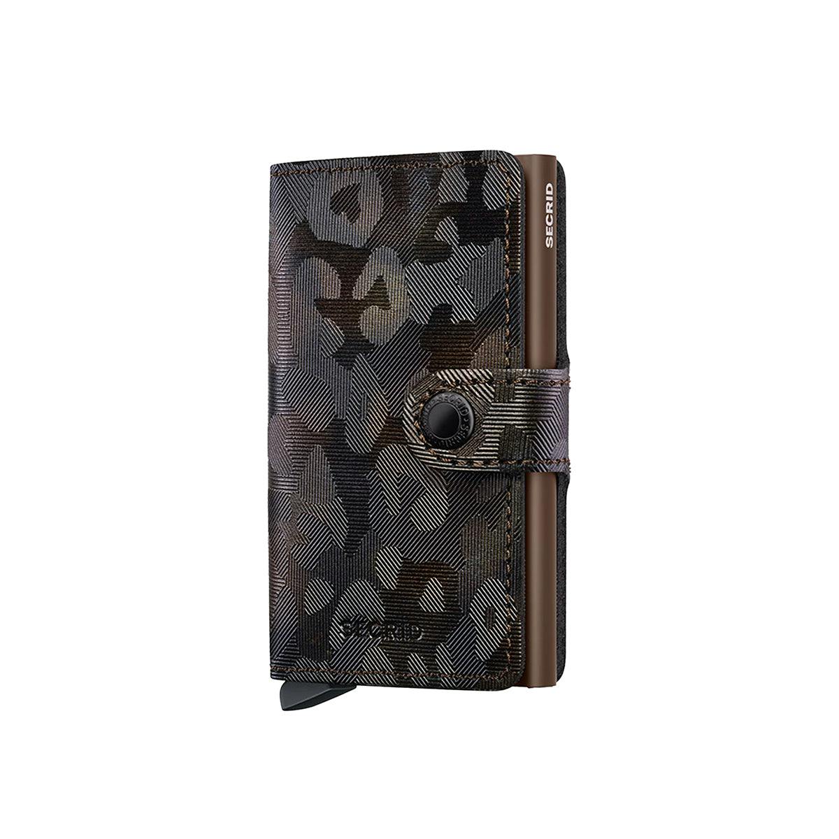 Secrid Brown Mini Wallet Jungle Leather