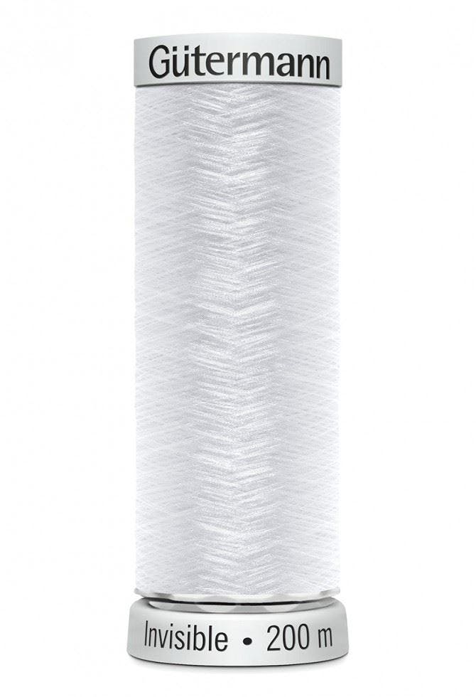 Gutermann Light Sulky Invisible Thread 200M Thread Suitable For Embroidery - 1001 (Light) - 200 Metres