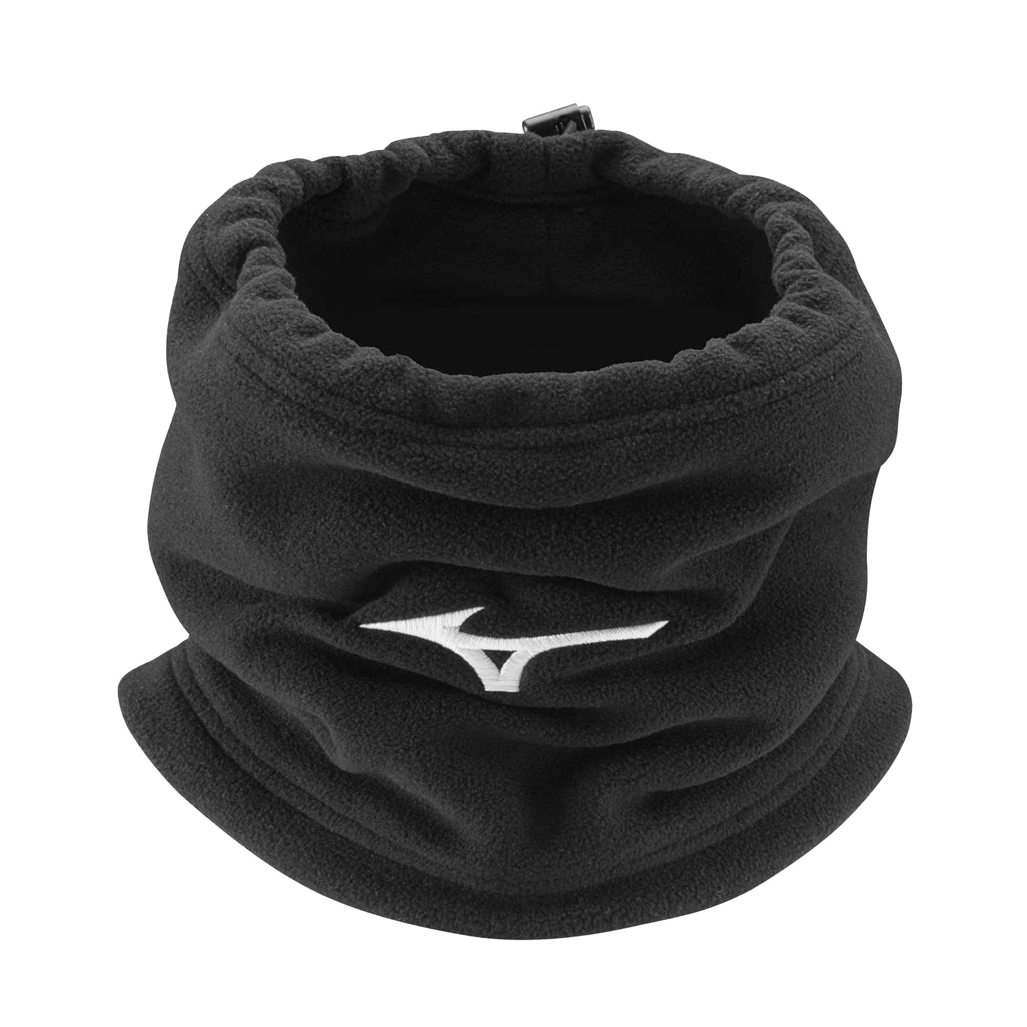 Mizuno Black Logo Lightweight Snood - One Size - 100% Acrylic