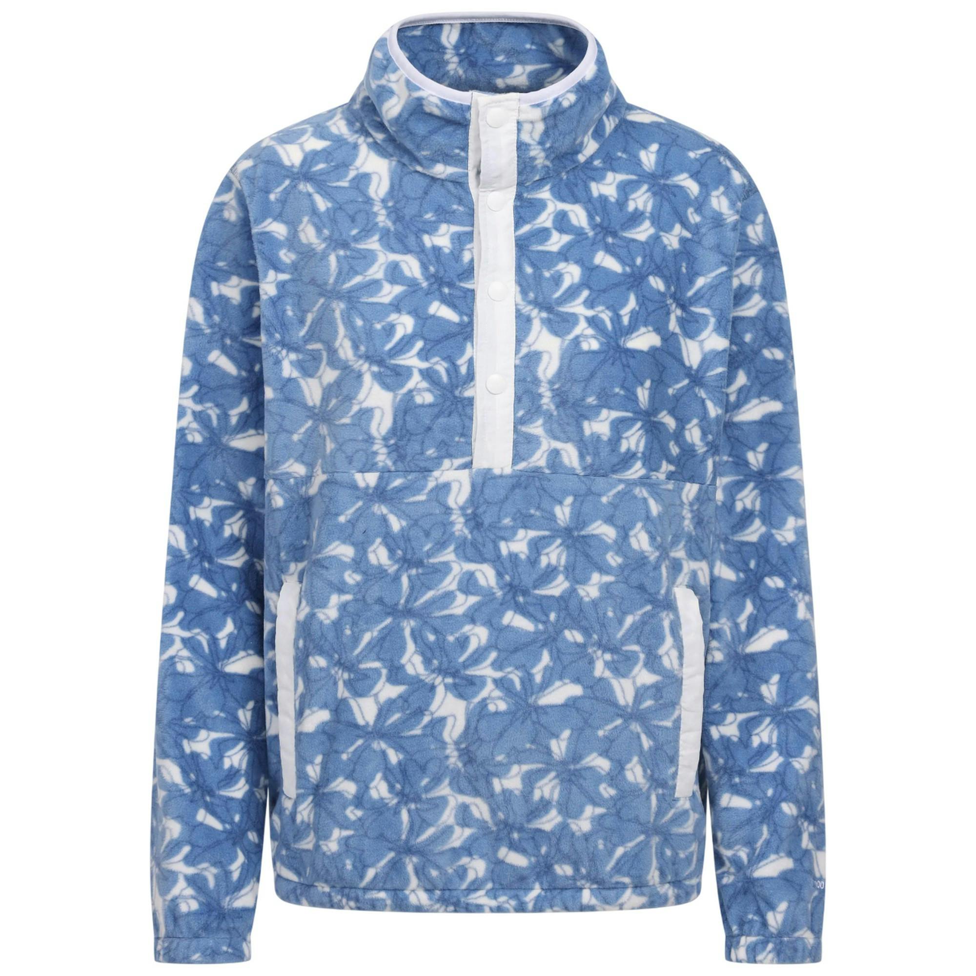 Trespass Women's Blue Breker Fleece Top - Coastal - S - Coastal - 100% Polyester
