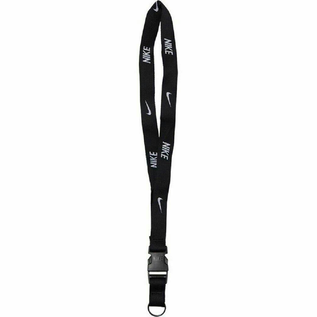 Nike (One Size, Black/White) Lanyard - Image 2