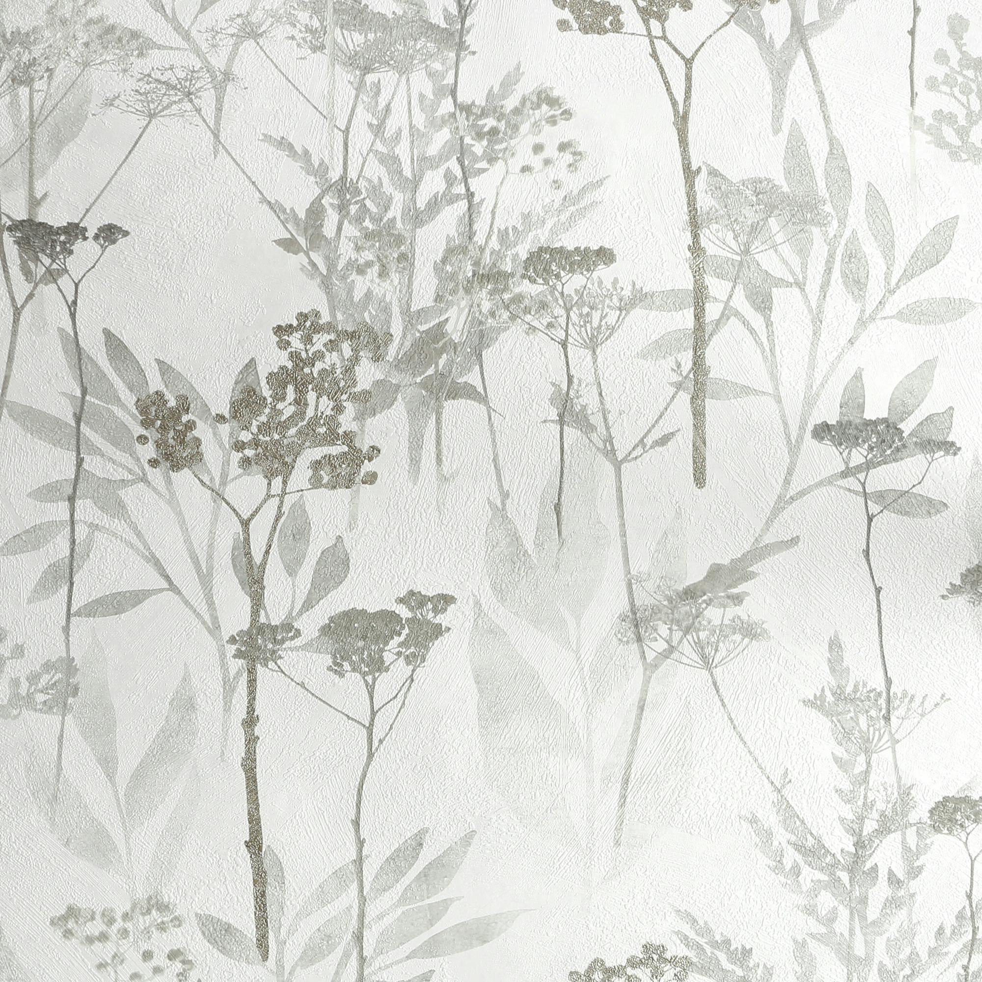 Superfresco Easy Solstice Leaves Wallpaper - Neutral - 10M