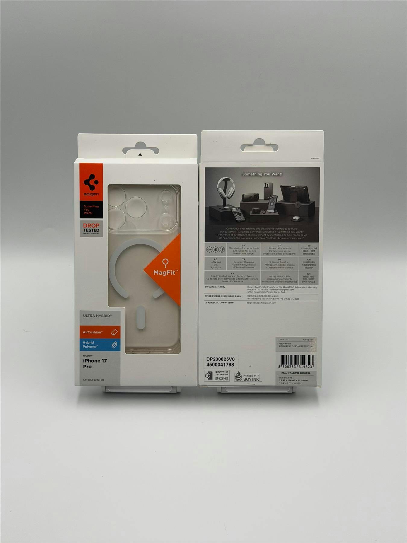 Spigen White Ultra Hybrid Case With Magsafe For Iphone 17 Pro 6.3" Frost - Acs10350