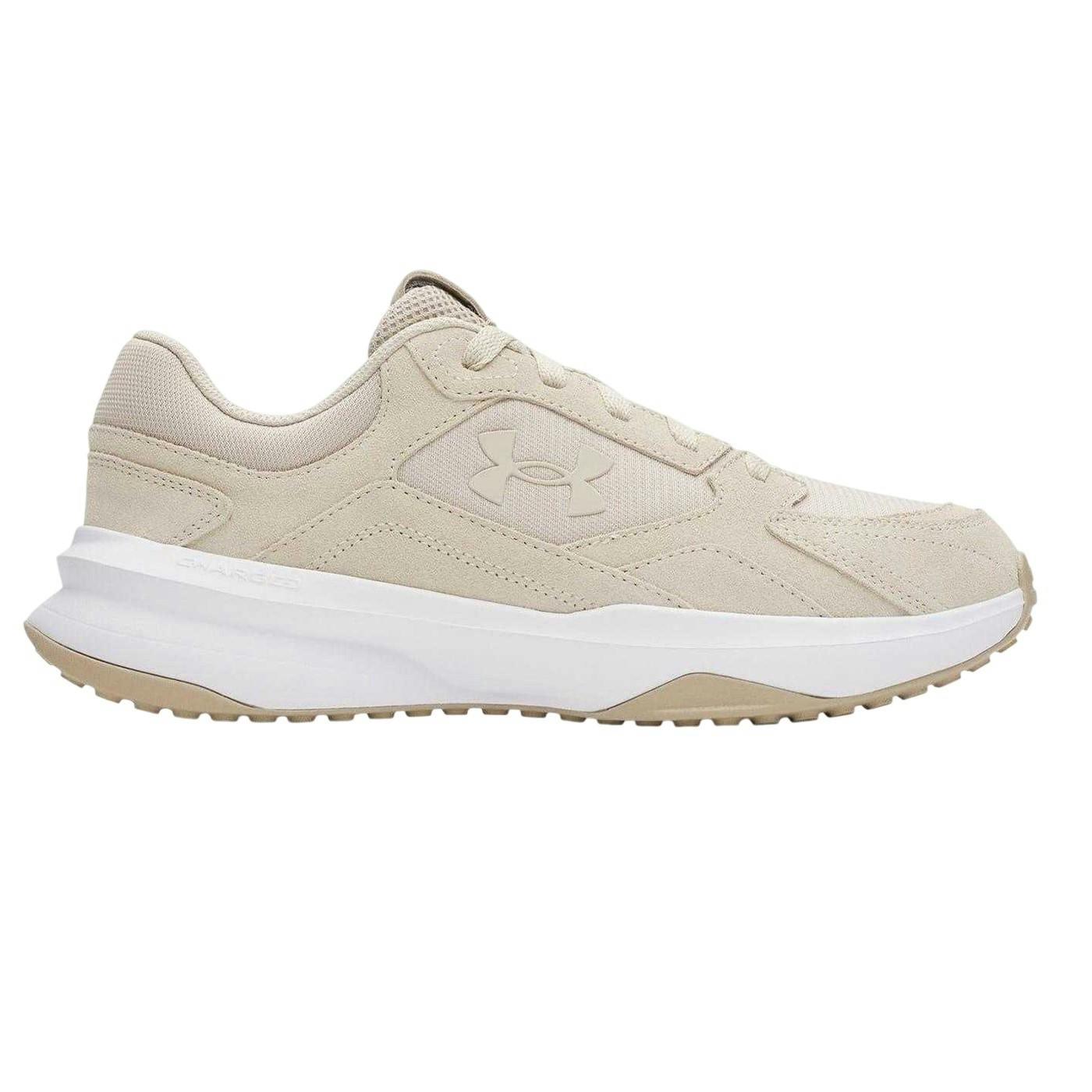Under Armour Men's Green Edge Suede Trainers - Khaki - 10 Uk - Khaki - 100% Mixed