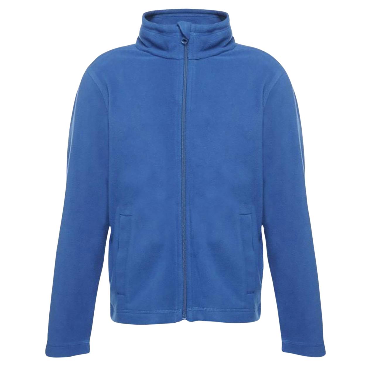 Regatta Kids Brigade Ii Micro Fleece Jacket - Royal - Royal - 34In - 100% Polyester