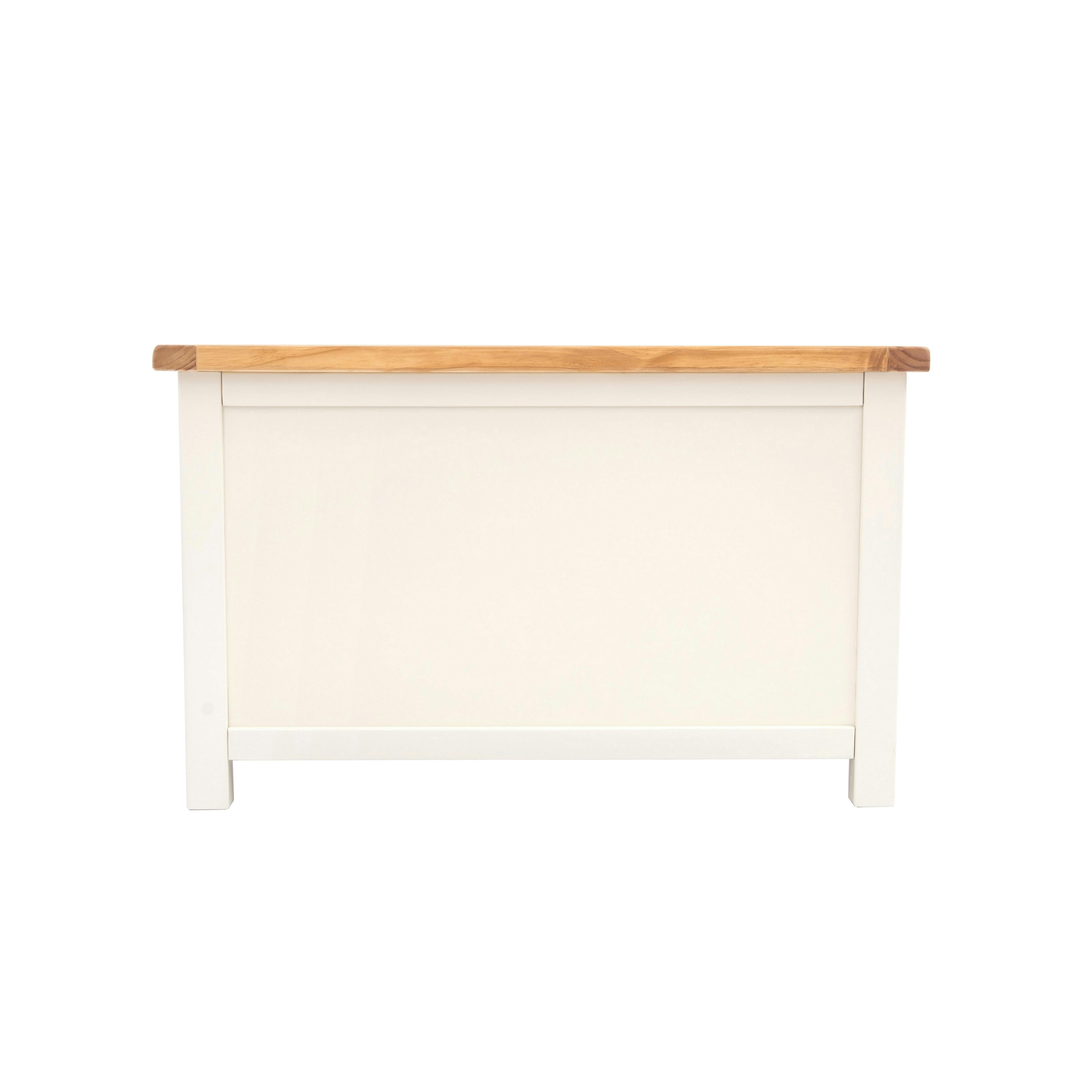 Cabinet Bits Maggiori Ottoman - Off White Finish - White - Image 2
