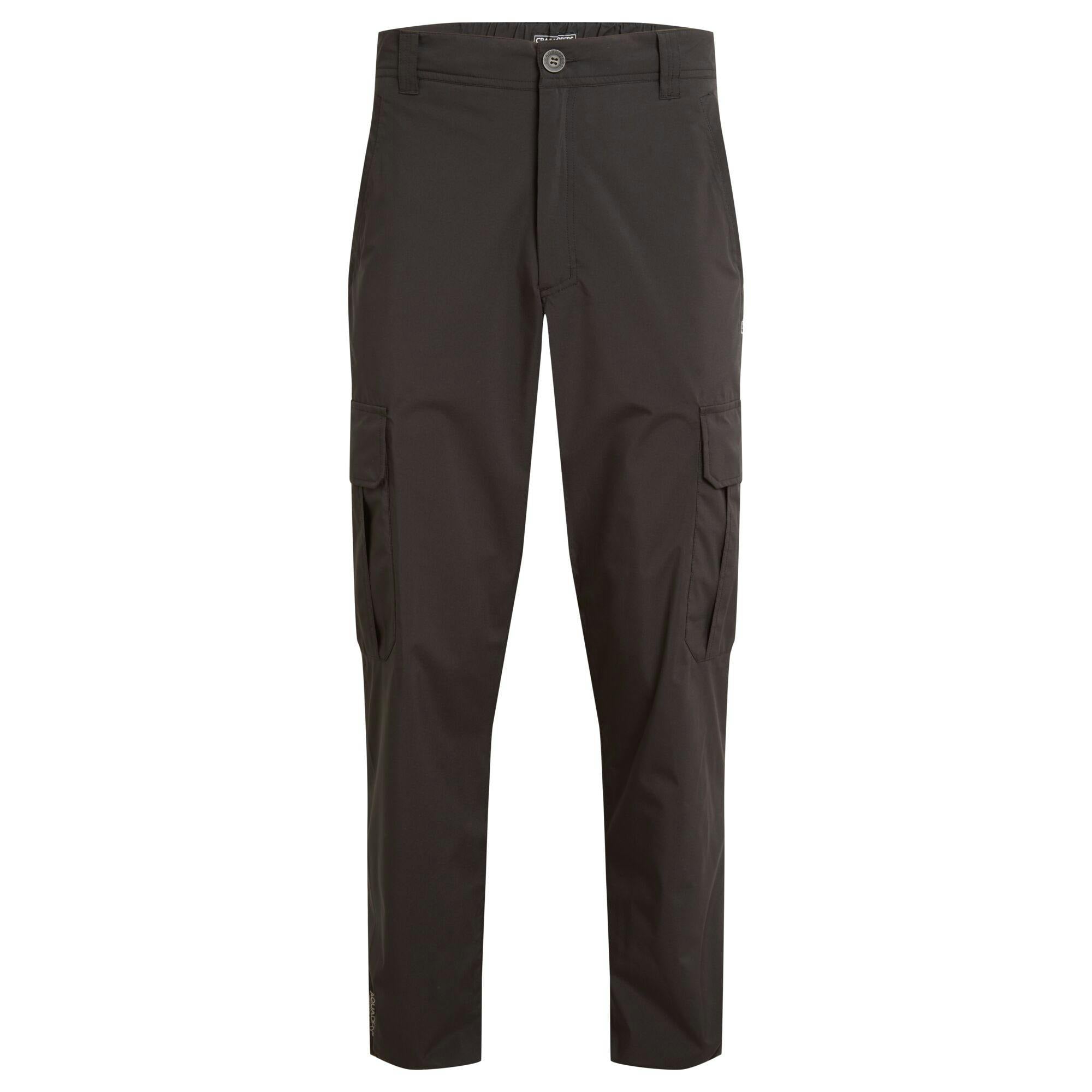 Craghoppers Women's Black Indus Waterproof Cargo Trousers - 32S - 100% Mixed