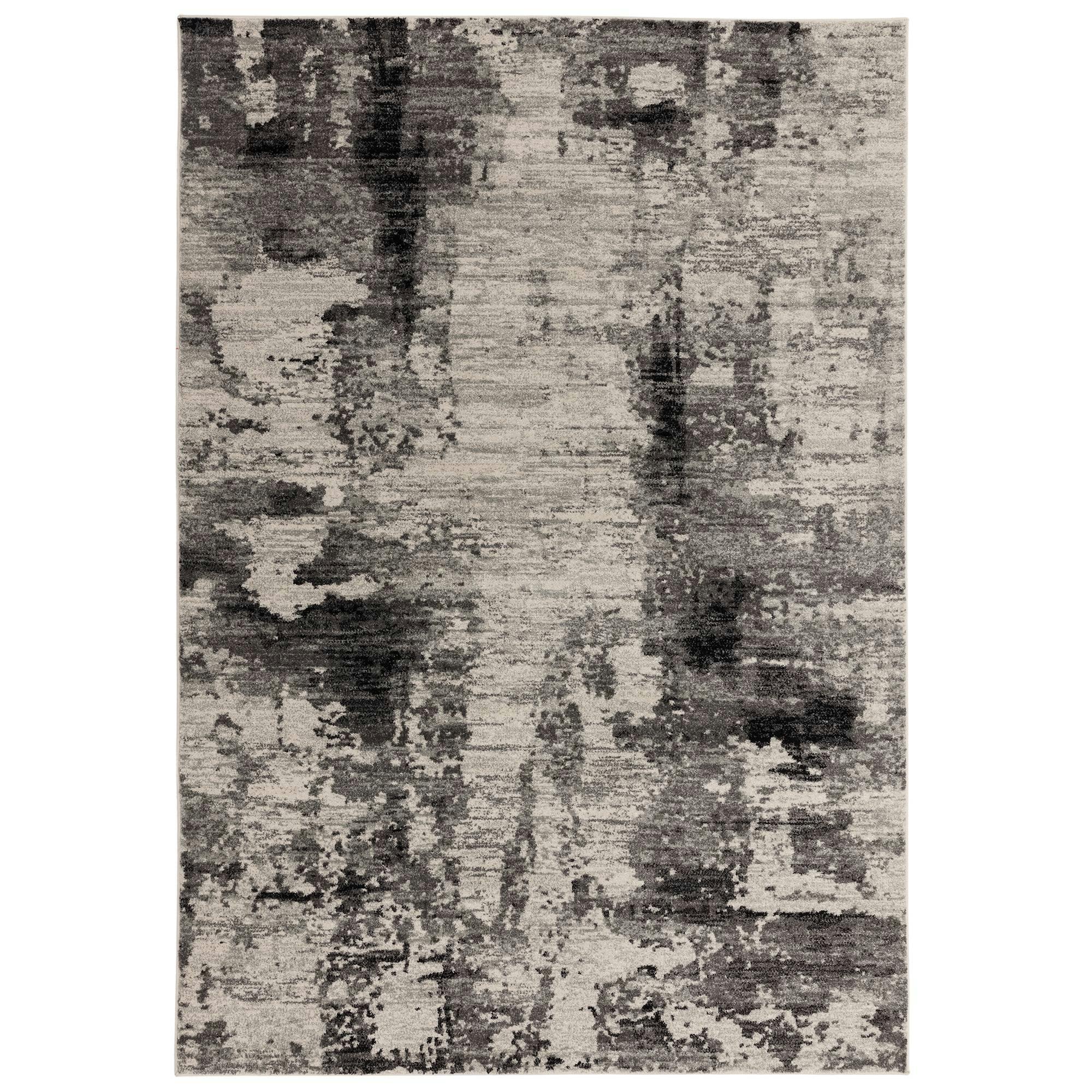 Asiatic White Nova Nv37 Mirage Charcoal Rug - 120X170cm