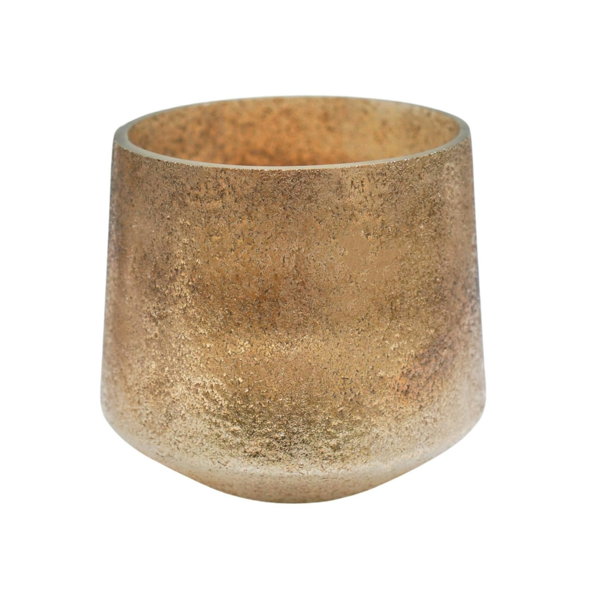 Ivyline Gold Opulent Metallic Planter - Metallic