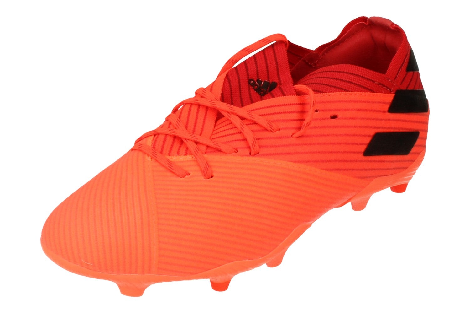 Adidas Unisex Kids Black/Red Nemeziz 19.1 Fg Junior Football Boots Eh0498 - Uk 4.5 | Us 5 | Eu 37 1/3