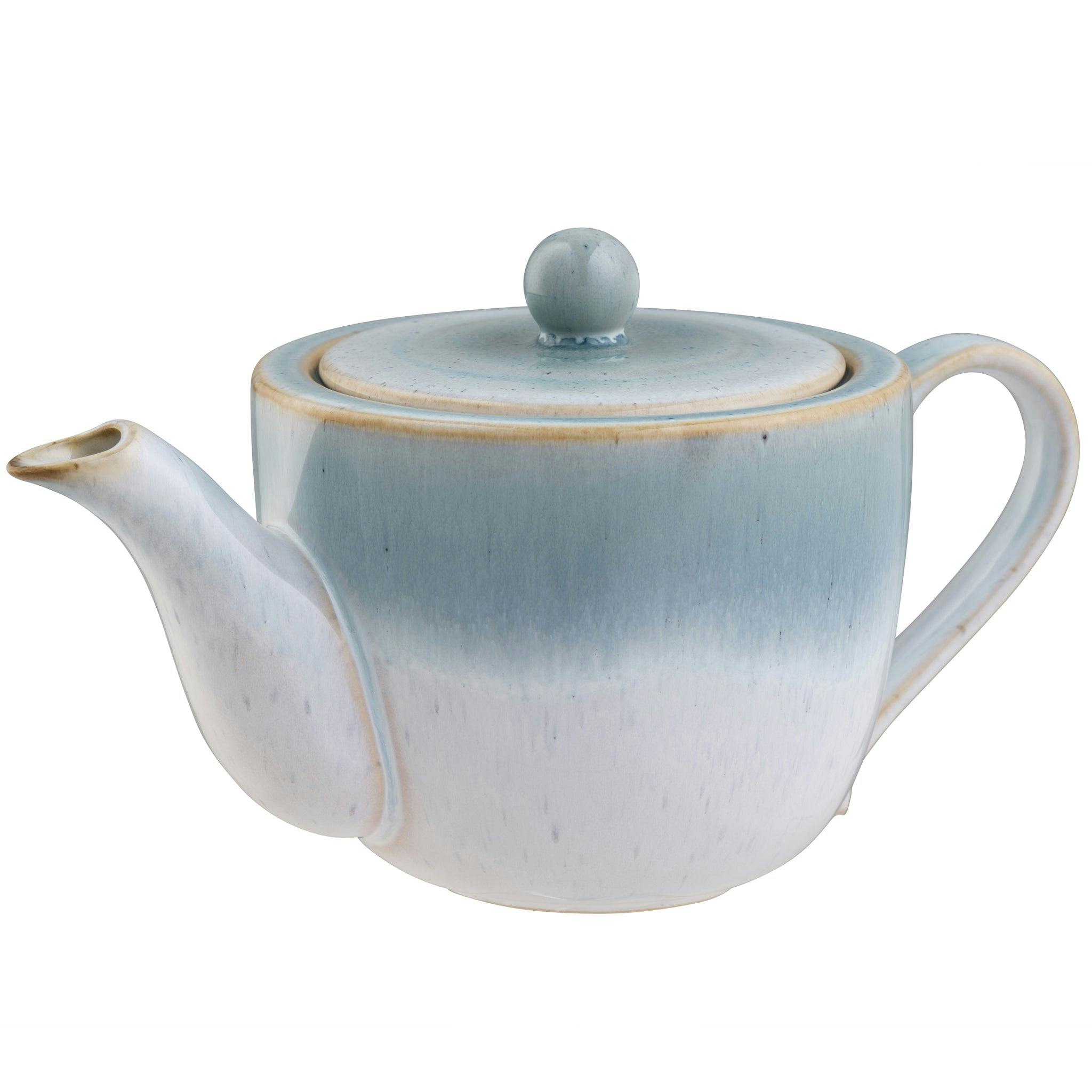 Belleek Living Blue/Grey Tivoli Teapot
