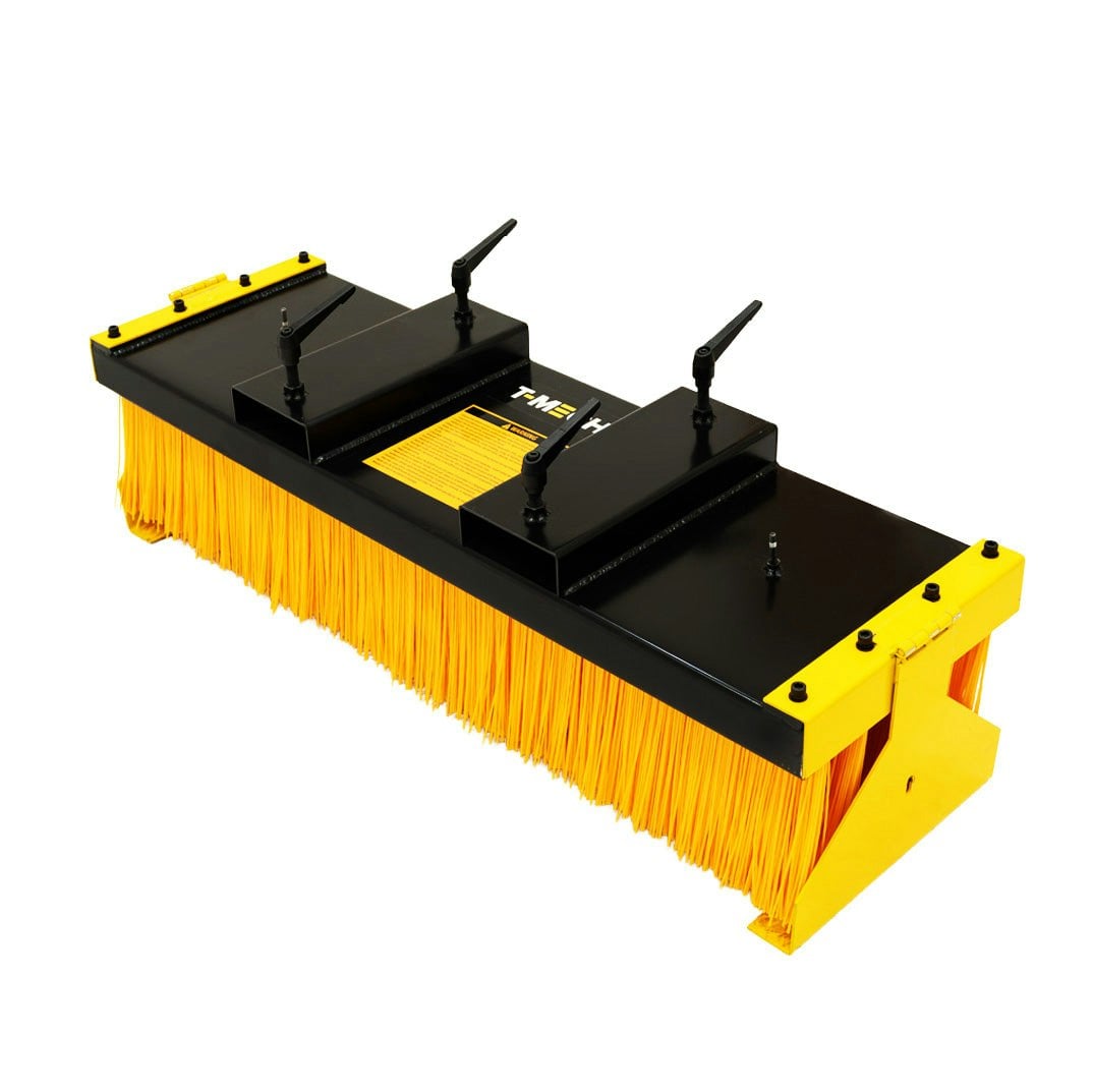 T-Mech Forklift Sweeper Brush With Stands