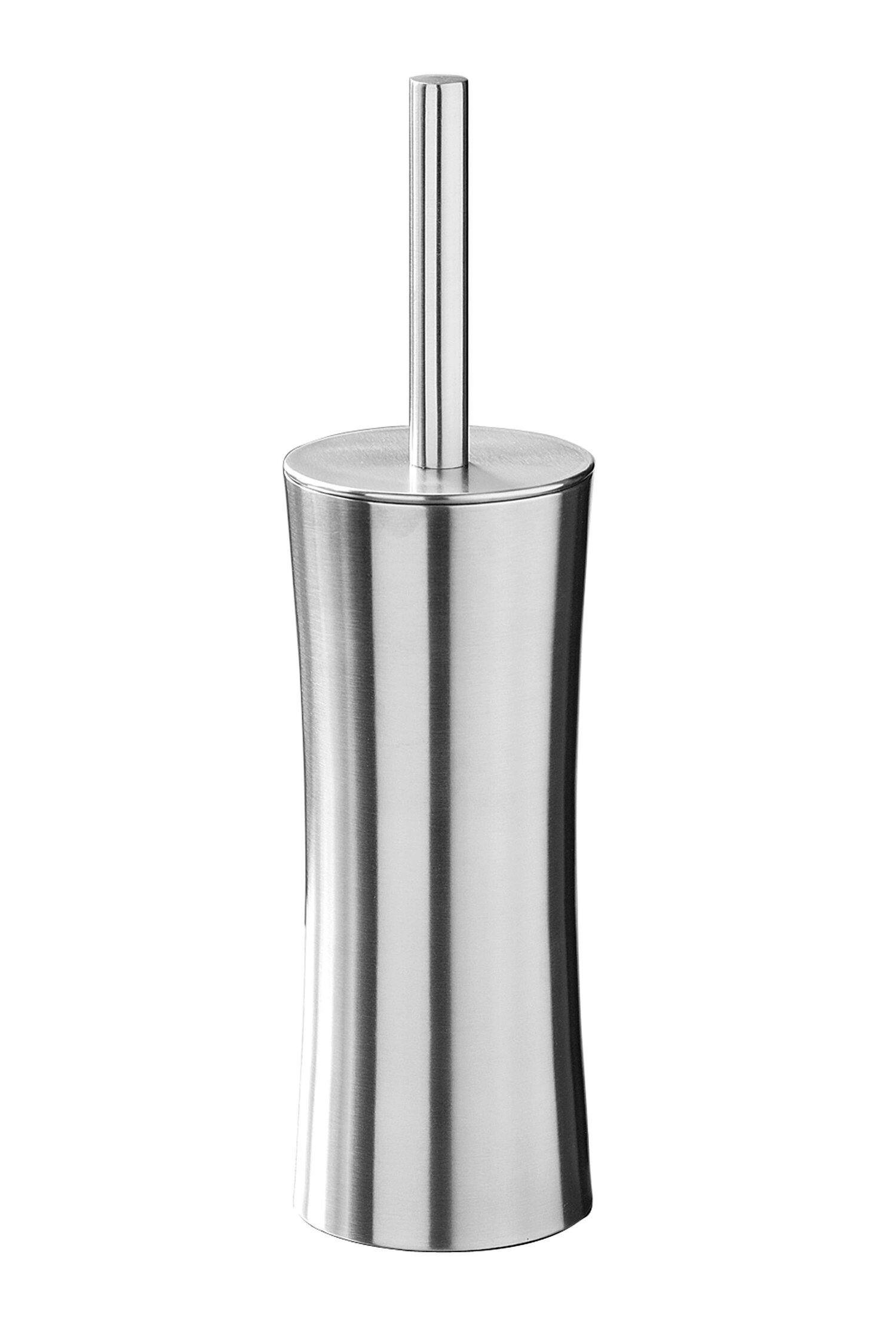 Rackhams Silver Indy Stainless Steel Toilet Brush