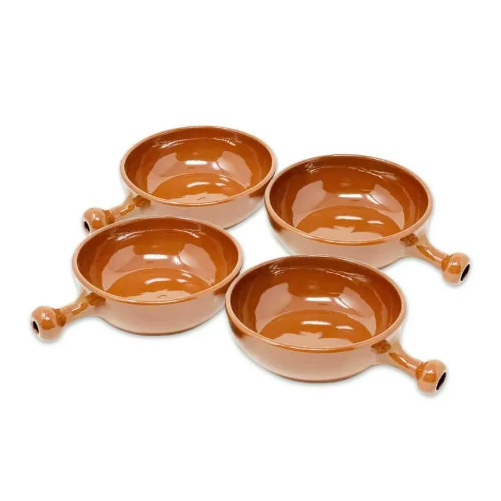 Rackhams Set Of 6 El Toro - Oven Dishes With Short Handle - 18Cm