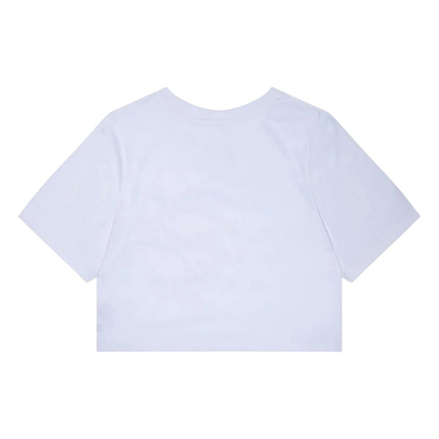 Levis Girls White Batwing Logo Regular Crop T-Shirt - 14 Years - 100% Mixed