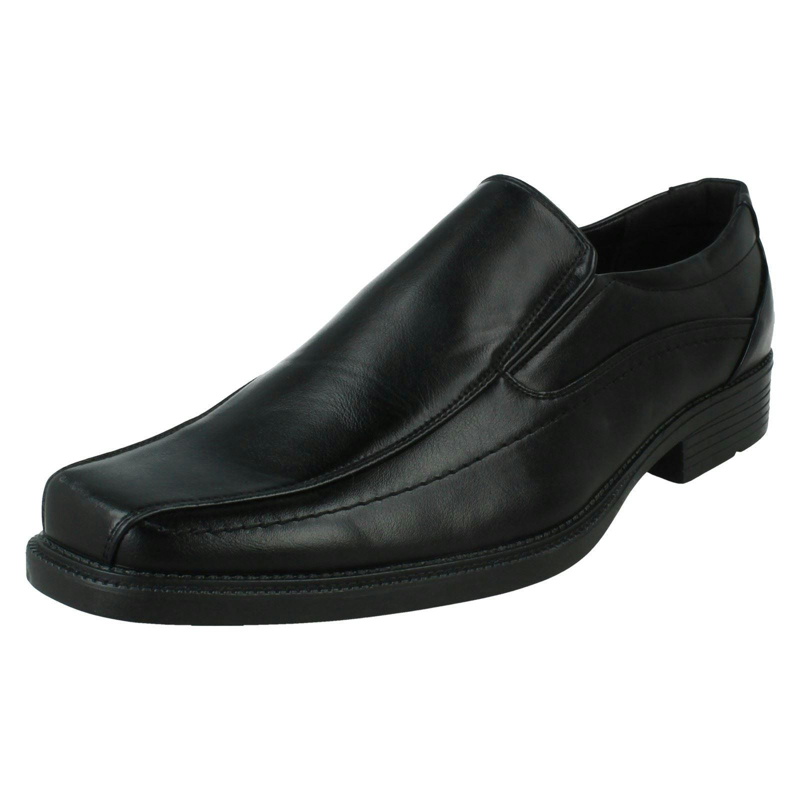 Thomas Blunt Men's Black Low Heel Slip On Shoes A1135 - Uk 11