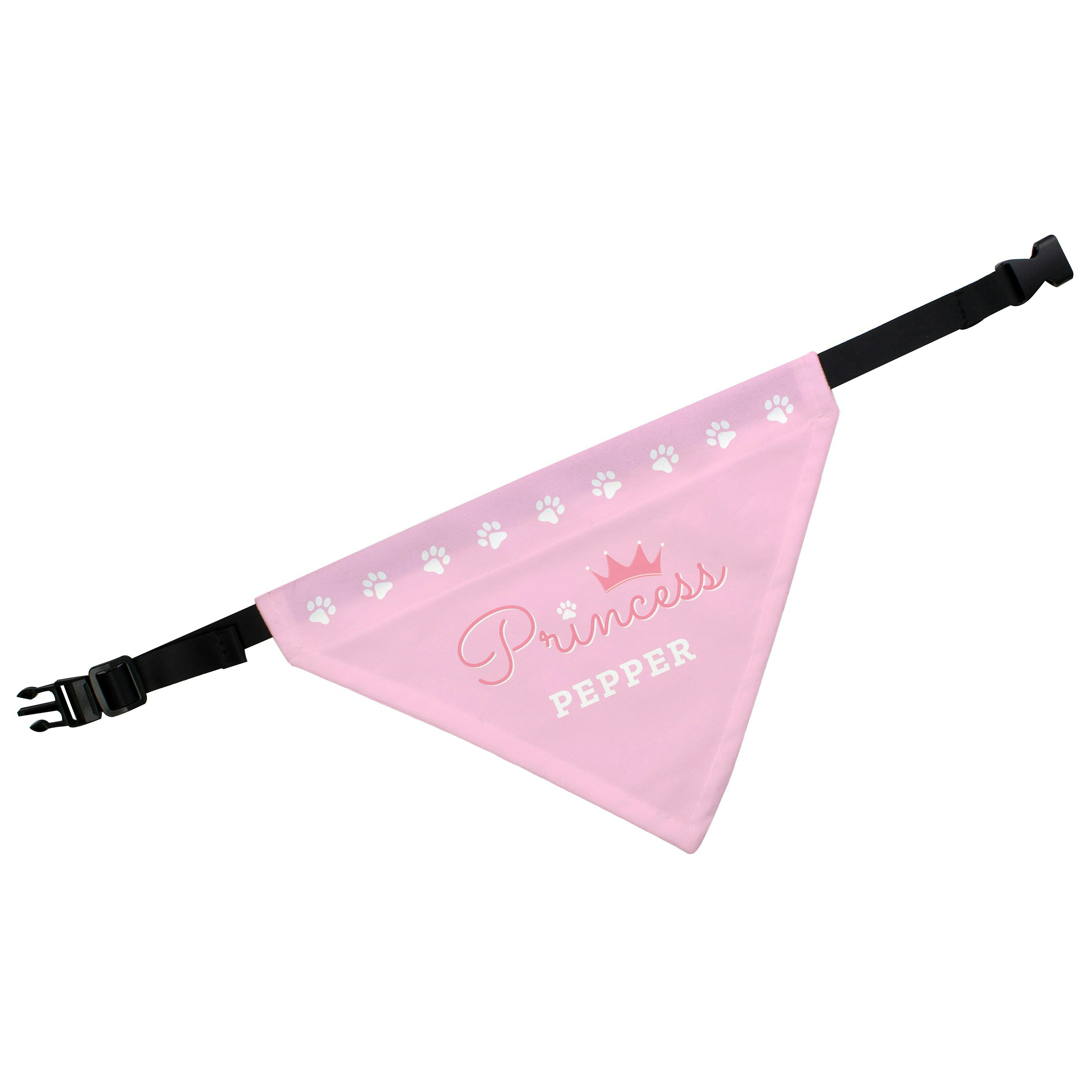 Personalised Memento Company Personalised Princess Dog Bandana