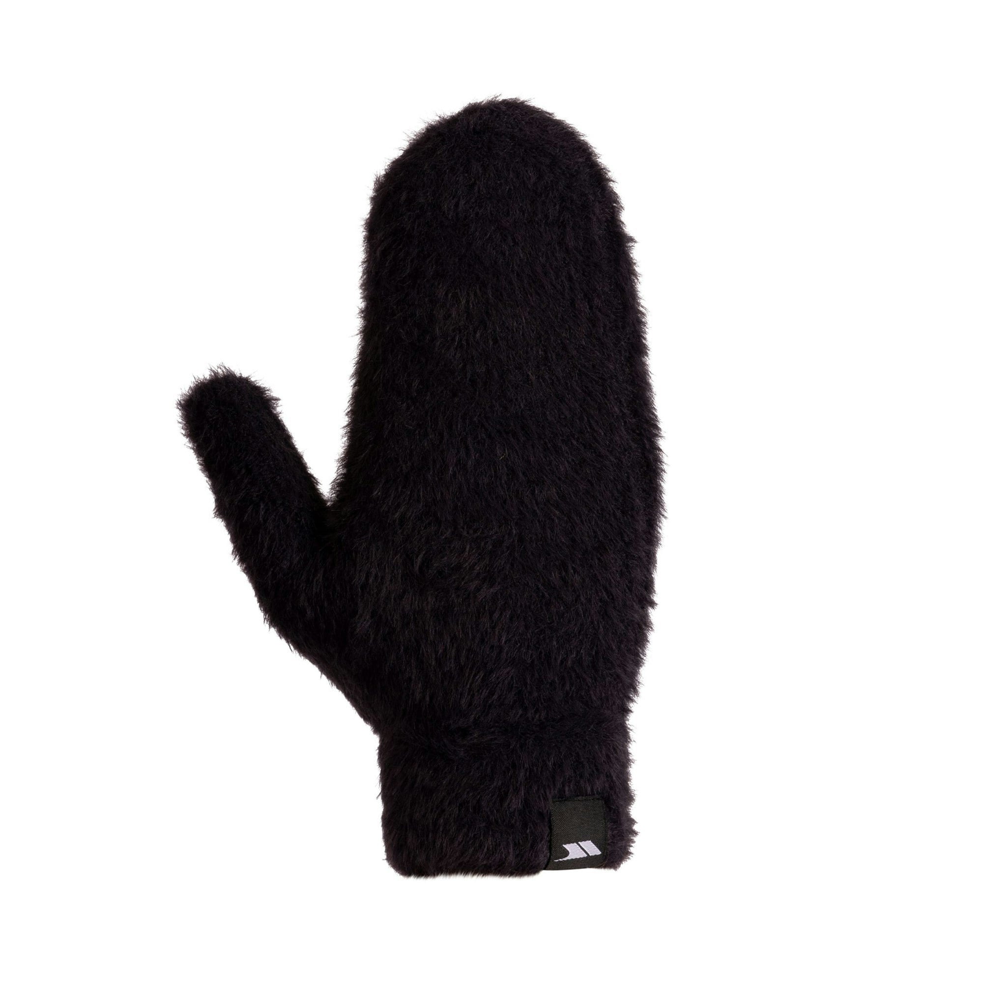 Trespass (S-M, Dark Grey) Womens/Ladies Seth Knitted Ski Mittens - Image 2