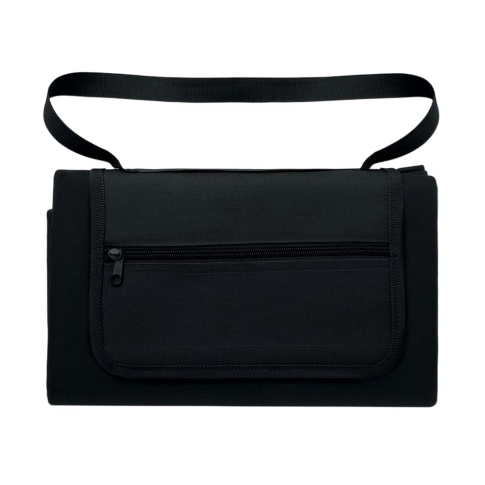 Midocean Black Goodtimes Picnic Blanket - 150Cm X 120Cm - 100% Mixed