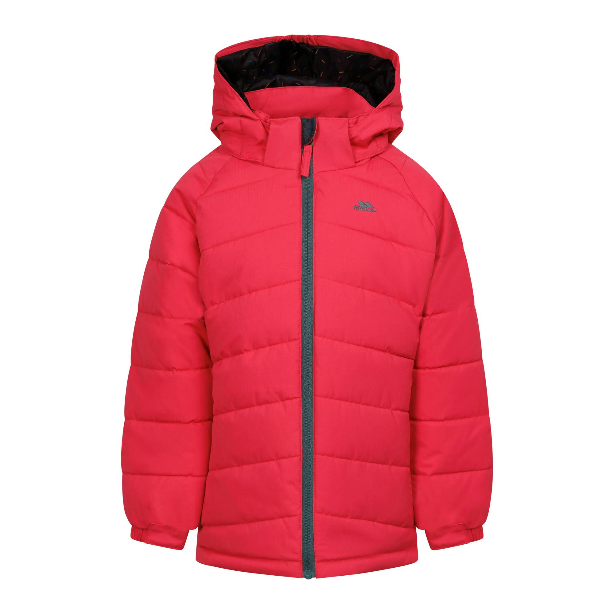 Trespass (7/8 Years, Strawberry) Childrens Girls Amira Casual Jacket - Image 2