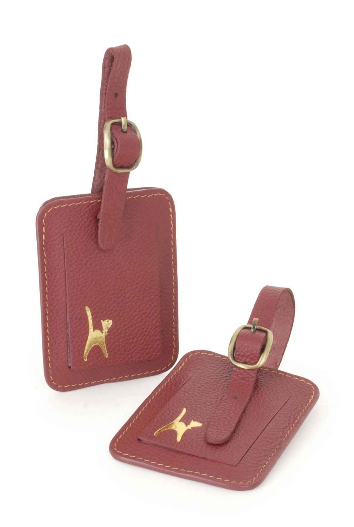 Catwalk Collection Handbags Red Wanda - Luggage Tag
