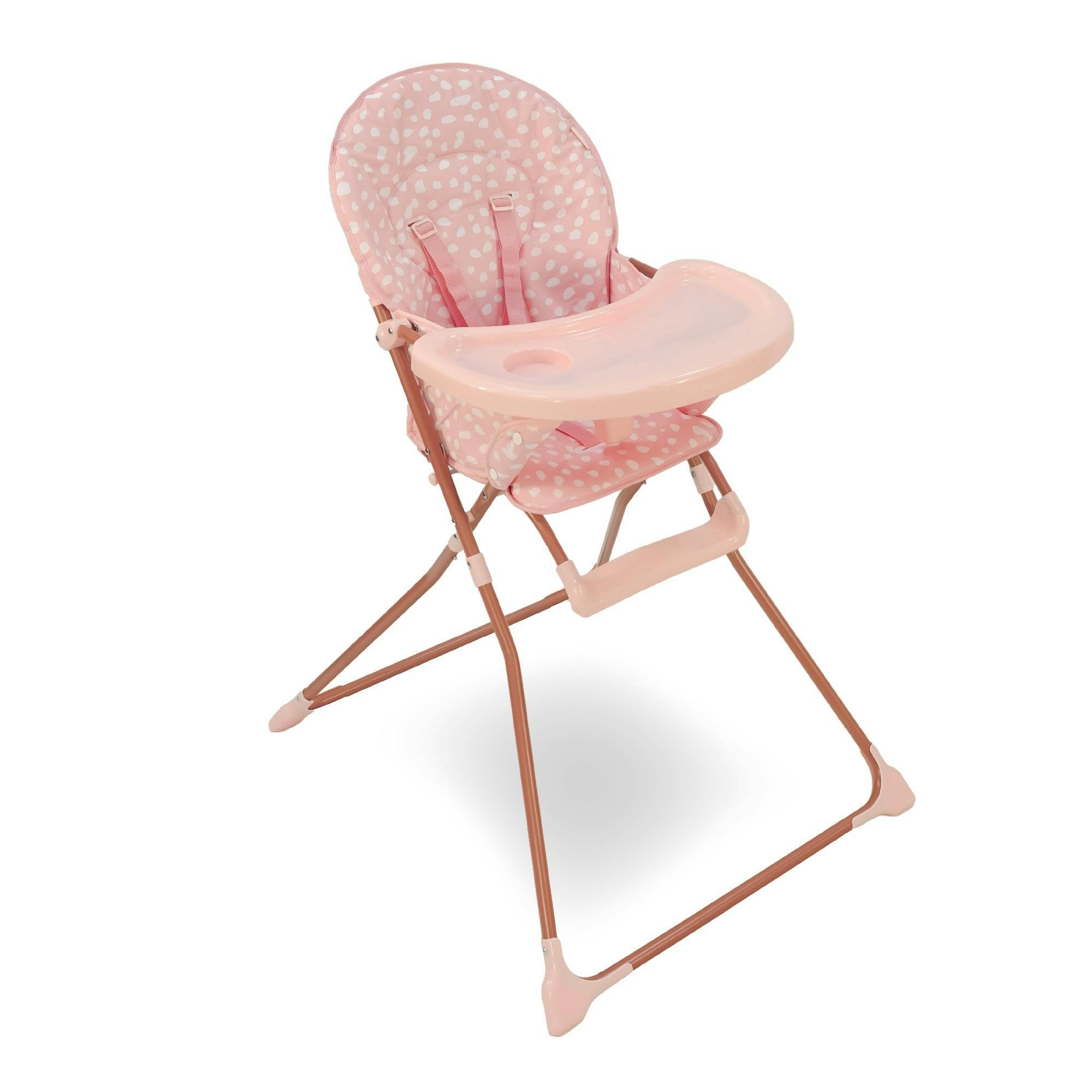 My Babiie Mbhc1 Compact Highchair - Pink - Image 3