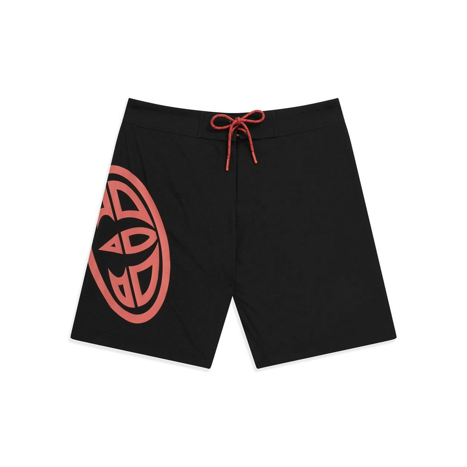 Animal Men's Black Brett Recycled Boardshorts - 30R - 90% Recycled Polyester/10% Elastane