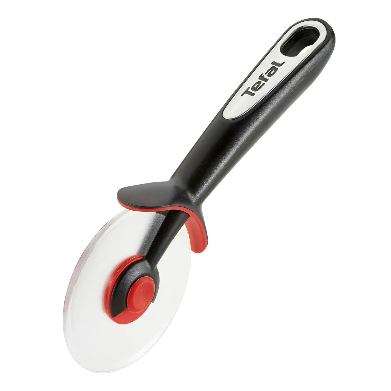 Rackhams Black/Red Ingenio Premium Pizza Cutter Non-Scratch Kitchen Tool And - 1 - Pizza Cutter