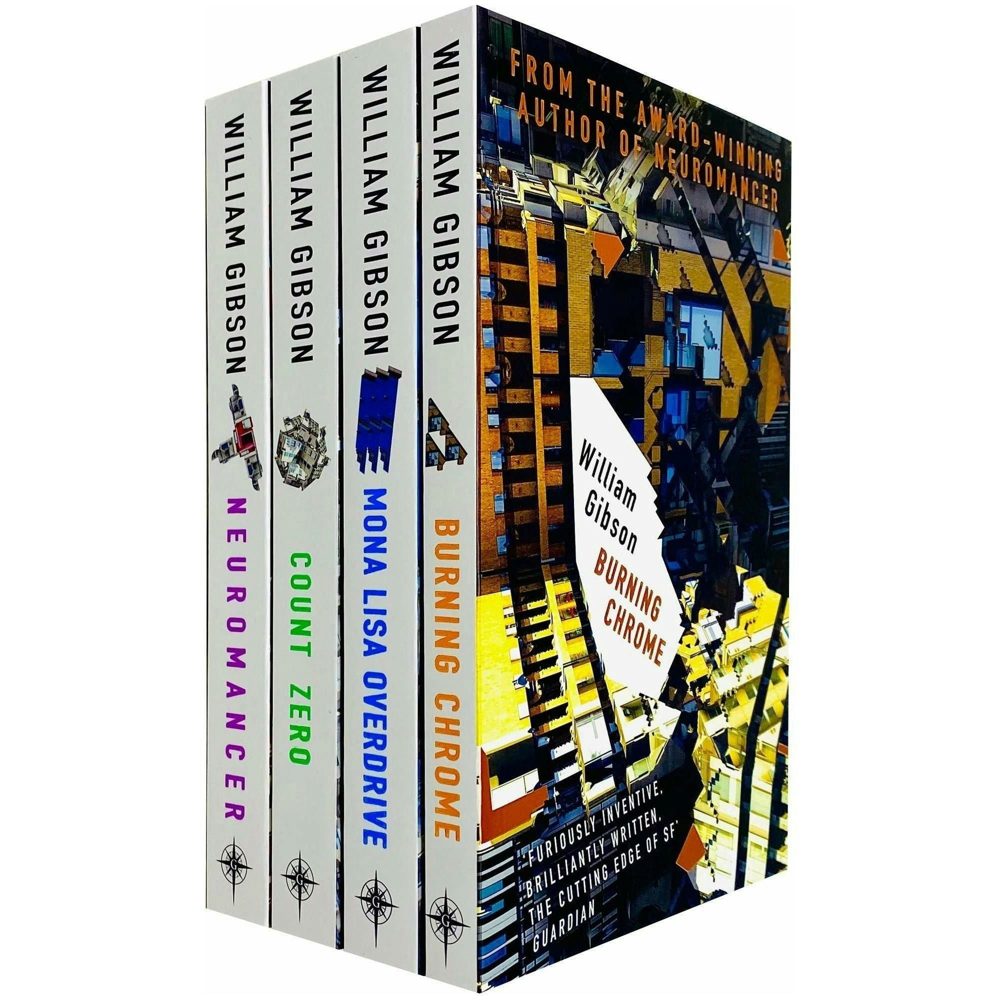 William Gibson Unisex Sprawl Series 4 Books Collection Set By - Fiction - Paperback - Image 7