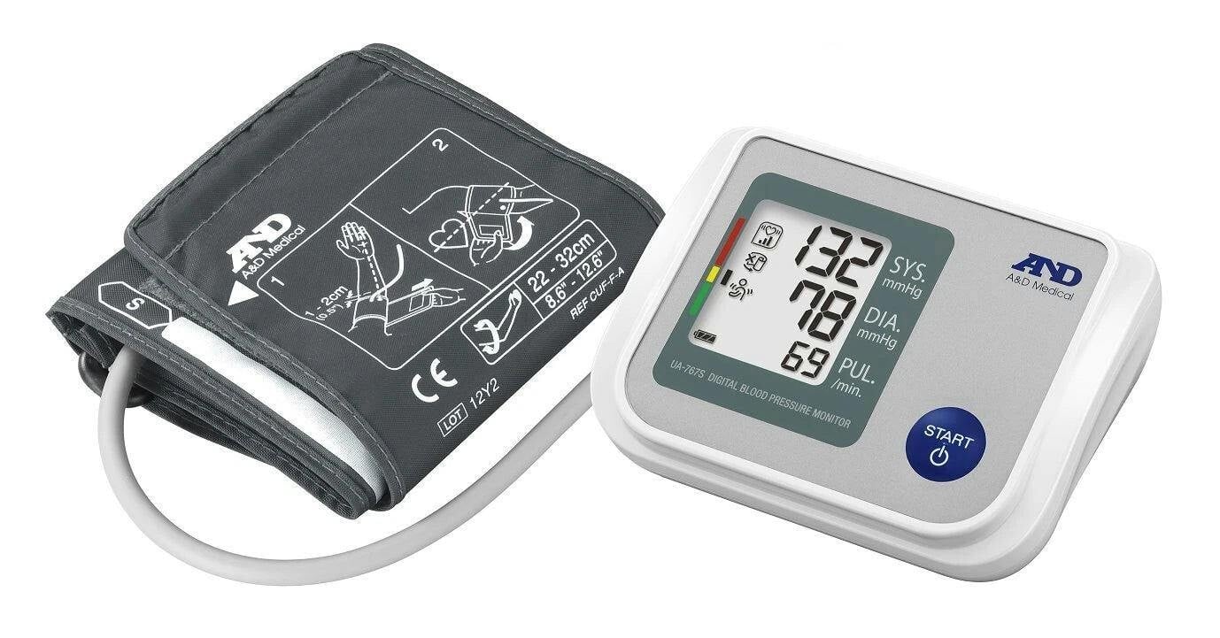 A&D Medical Ua-767S Digital Auto Upper Arm Blood Pressure Monitor