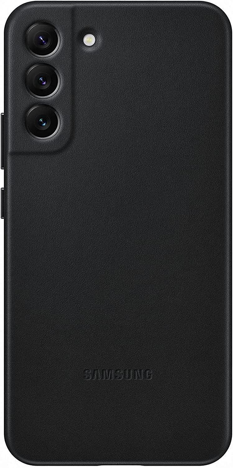 Samsung Black Galaxy S22 Plus Leather Cover - Ef-Vs906lbegww