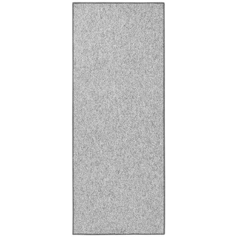 Rackhams Grey Wolly Tufted Wool-Look Rug - 80X300 Cm