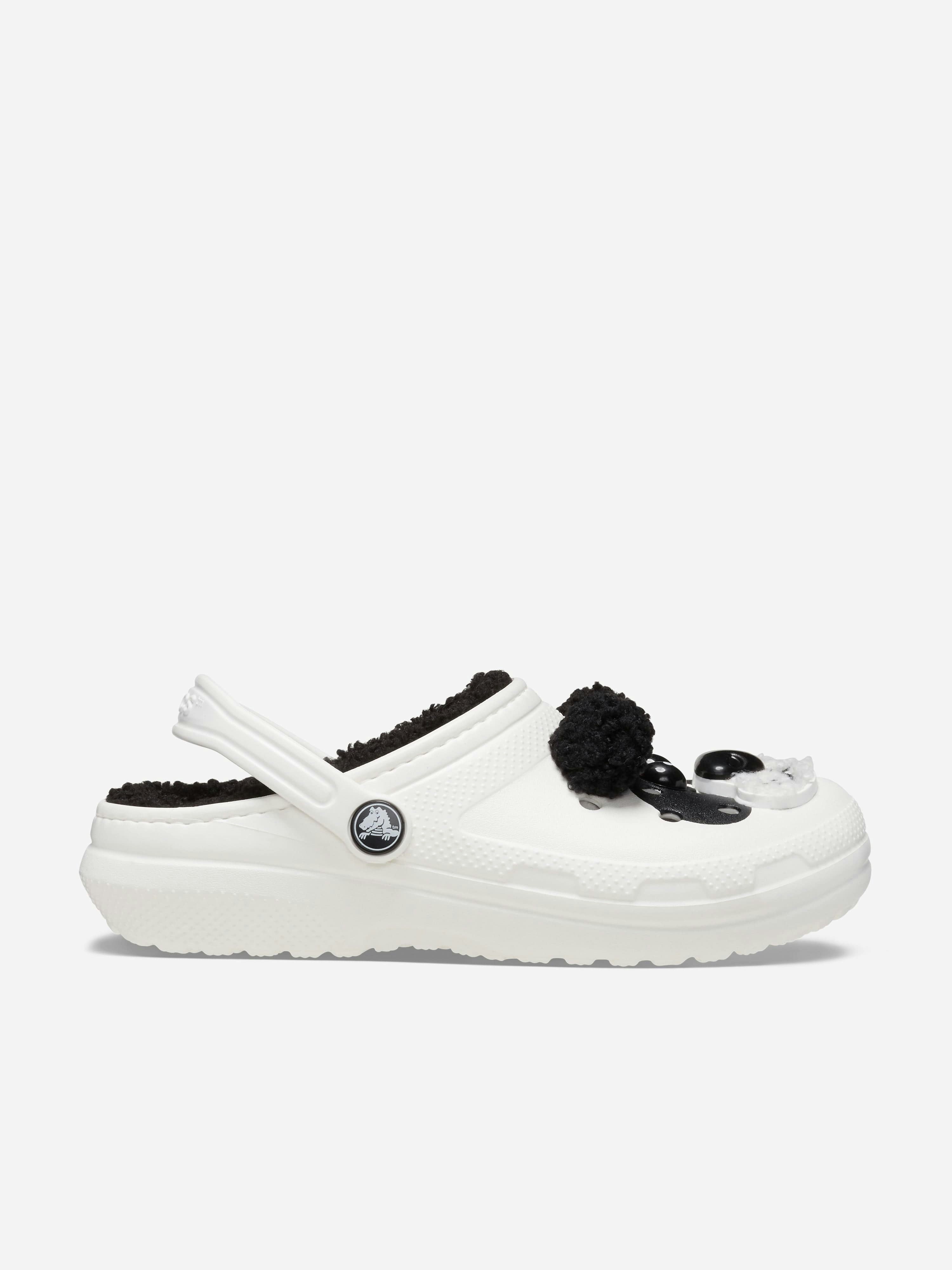 Crocs White Kids Classic I Am Panda Bear Clog In - Eu 22 - 23 Uk 6 Us 6