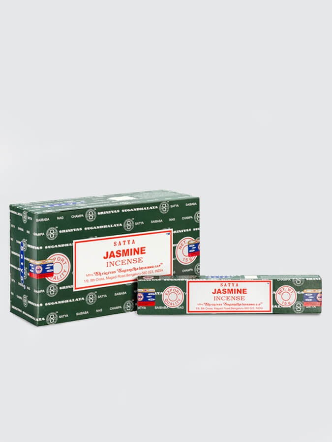 Satya Light Incense Sticks Pack Of 12 - Jasmine 15G