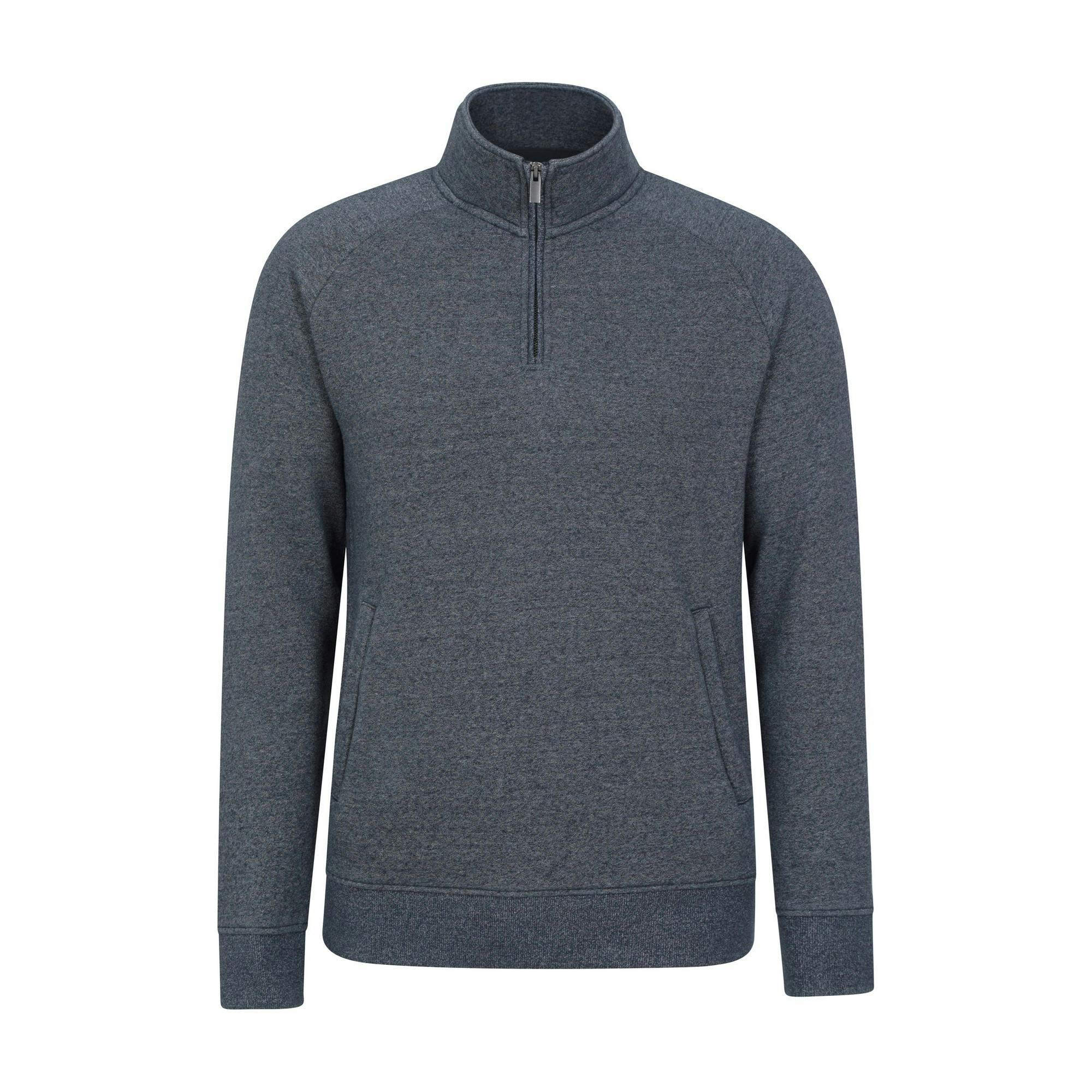 Mountain Warehouse Men's Bamburgh Half Zip Jumper - Navy - Navy - Xs
