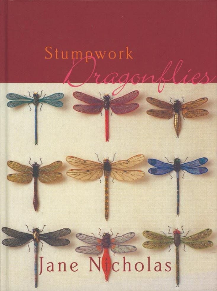 Stumpwork Dragonflies Milner Craft Series Jane Nicholas Hardback Embroidery - Image 7