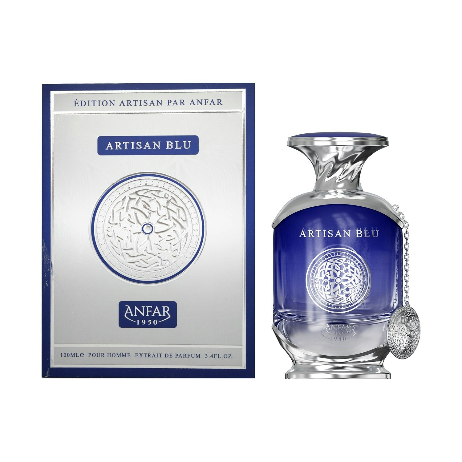 Anfar Unisex Amber/Orange/Black 1950 Artisan Blu 100Ml Extrait De Parfum