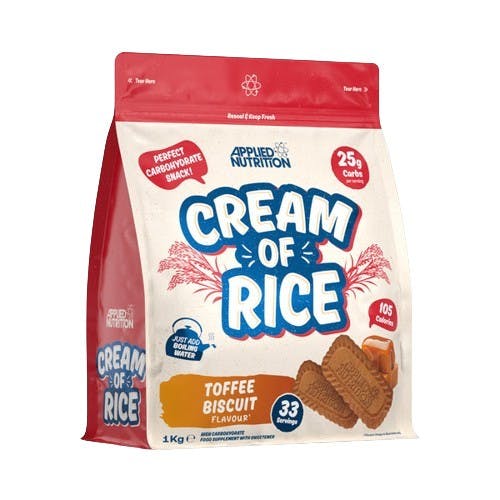 Applied Nutrition Multicolor Cream Of Rice Powder - Toffee Biscuit - 33 Servings - Image 5