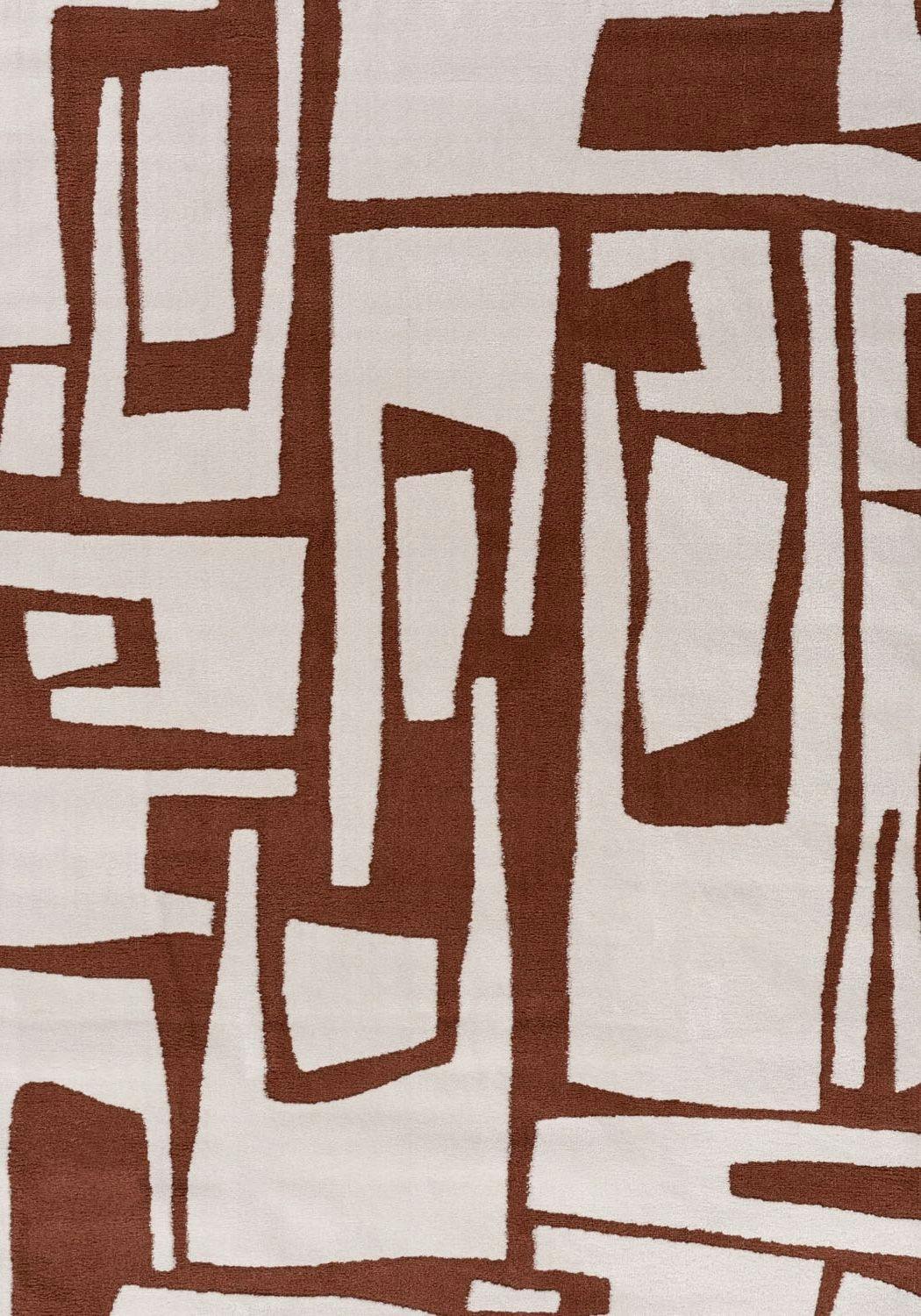 The Rugs Cream Loft Abstract Terra Rug - 200X290 Cm