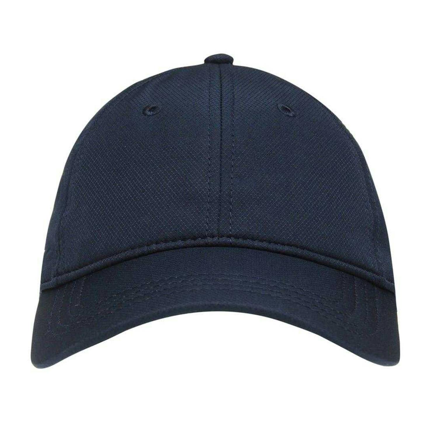 Lacoste Logo Taffeta Adjustable Baseball Cap - Navy - One Size - Navy - 100% Cotton