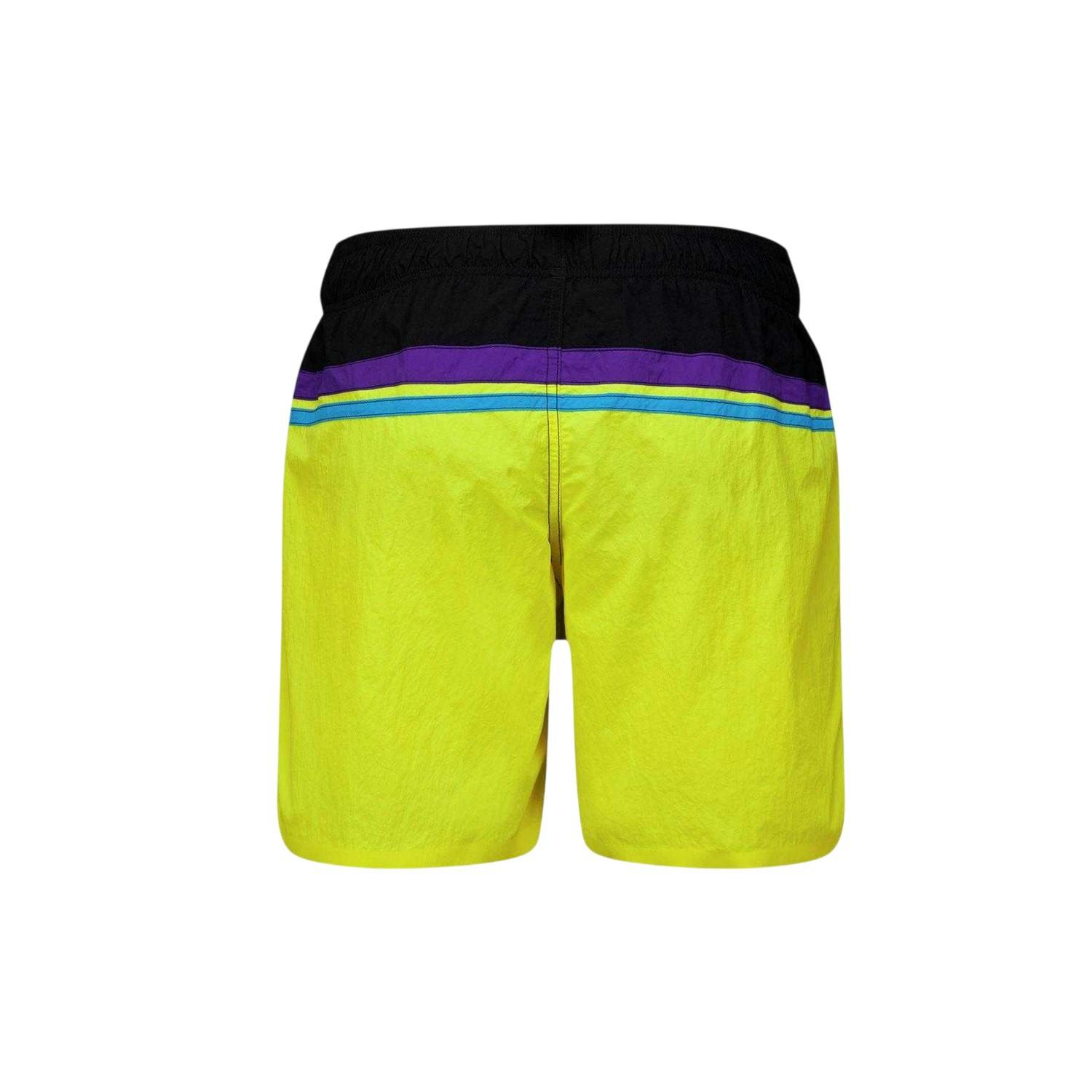 Puma Men's Yellow Heritage Swim Shorts - /Peacoat - S - /Peacoat - 100% Recycled Polyester
